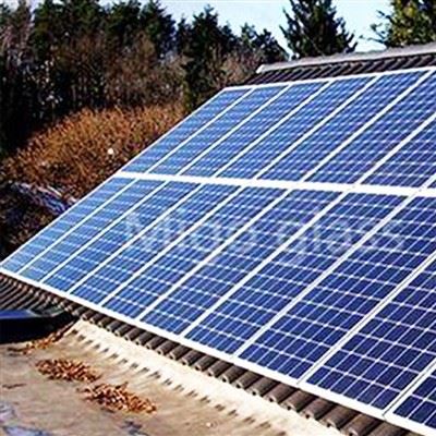Anti-reflective Solar Glass